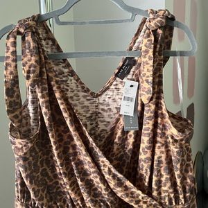 NWT Lane Bryant leopard dress 22/24